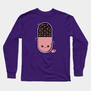 Kawaii Love Pill Long Sleeve T-Shirt